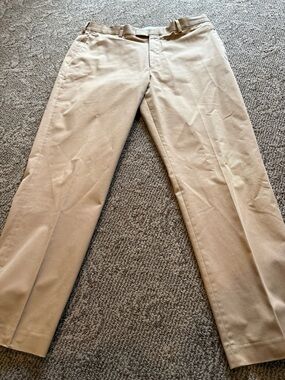 Savane Men's Tan Chinos - Straight Leg